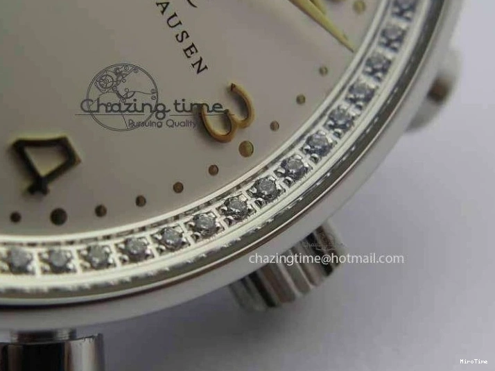 MIROTIME 0507 Portuguese IW3714 Diam ZF V2 1:1 Best Edition White Dial RG Numbers On Brown Leather Strap A79350 (Slim Movement) Fashionable 7246